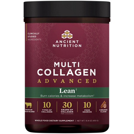 Ancient Nutrition Multi Collagen Lean Advanced Powder container front
