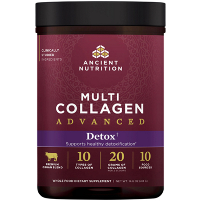 Multi Collagen + Detox Advanced Powder - Supports Healthy Detoxification (36 Servings)