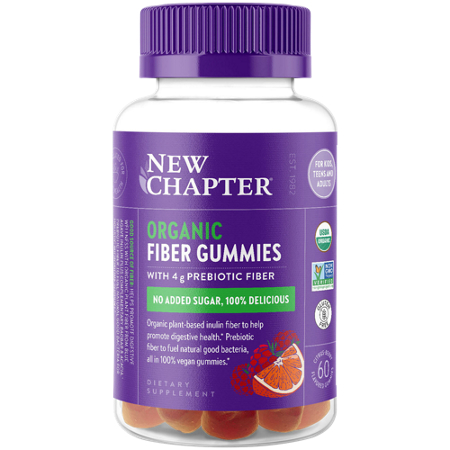 New Chapter Organic Fiber Gummies bottle front