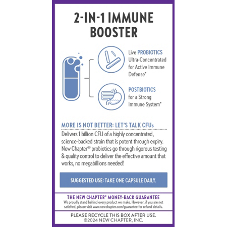 Flora Probiotic Dual Immunity capsules, gut health view