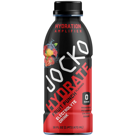 JOCKO FUEL Jocko Hydrate Fruit Punch drink bottle front