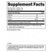 Supplement Facts label for Transparent Labs Collagen Peptides