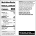 Supplement Facts label for Quest Nutrition Quest Bake Shop Muffins Blueberry