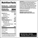 Nutrition label for Quest Chocolate Chip Muffins