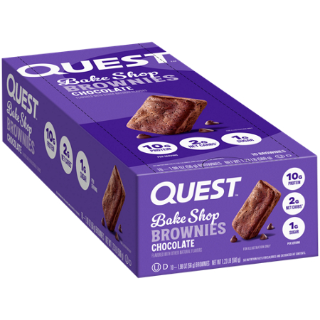 Quest Bake Shop Brownies Chocolate box view 5