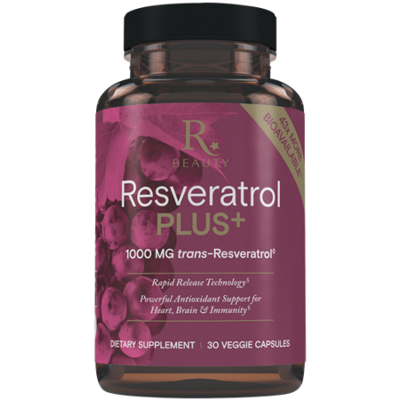Resveratrol Plus 1000MG Trans Resveratrol Antioxidant Support capsules view 2