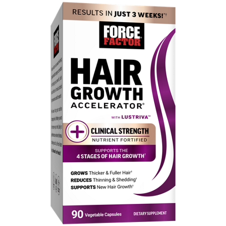 Force Factor Hair Growth Accelerator box front