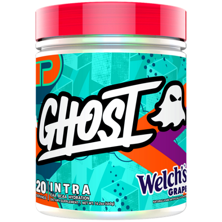 GHOST Intra EAA BCAA Hydration Welch's Grape container front