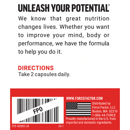 Directions for Force Factor Beet Root plus Sea Moss capsules 1000 MG