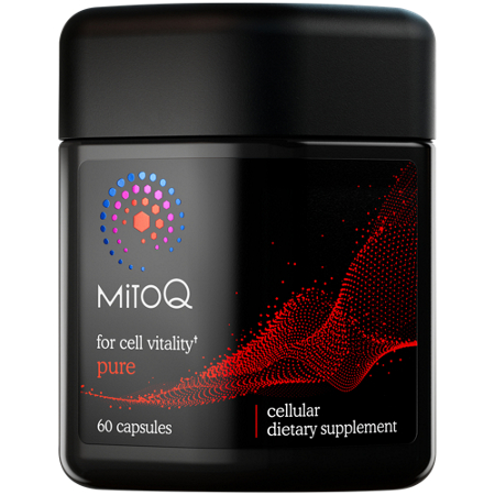 MitoQ Pure for Cell Vitality 60 capsules front
