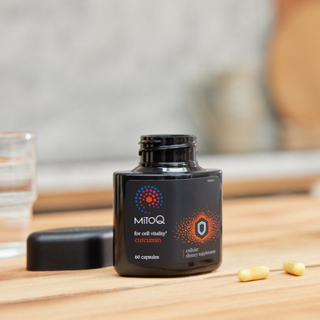 MitoQ Curcumin for Cell Vitality with Longvida capsules view 5
