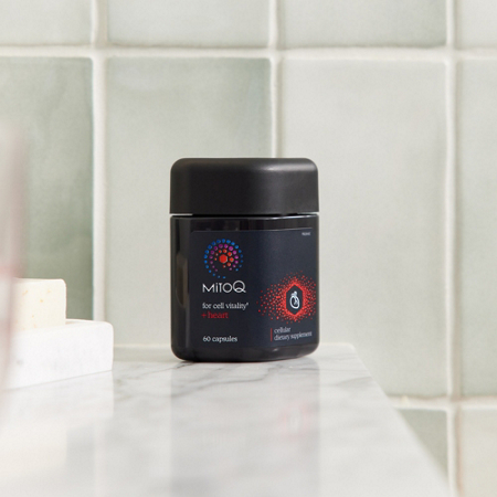 MitoQ Heart+ capsules with L-Carnitine & Magnesium