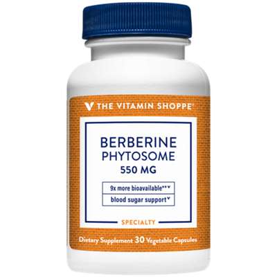 Berberine Phytosome – Blood Sugar Support – 9x More Bioavailable - 550 MG (30 Capsules)