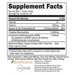 Supplement Facts label for Transparent Labs Creatine HMB Tropical Punch