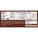 Prebiotic Bar Chocolate Brownie Supplement Facts Label