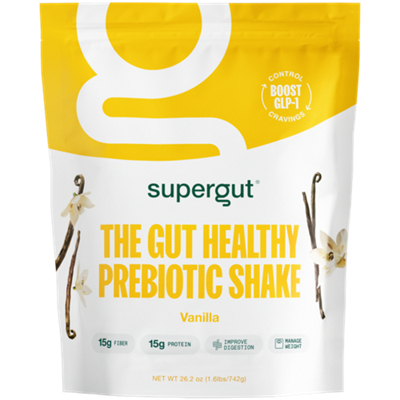 The Gut Healthy Prebiotic Shake - Vanilla (1.6 Lbs. / 14 Servings)