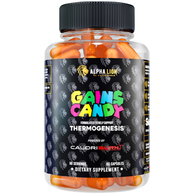 Gains Candy CaloriBurn – Supports Thermogenesis (60 Capsules)