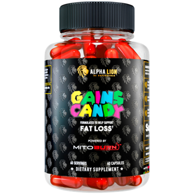 Gains Candy MitoBurn – Supports Fat Loss (60 Capsules)