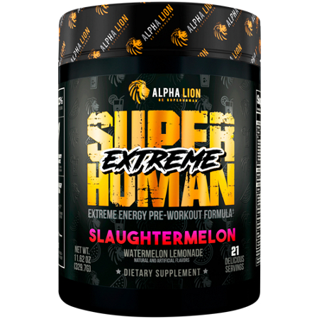 Superhuman Extreme Energy Pre-Workout container front