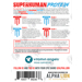 Superhuman 100 Percent Whey Protein Isolate Orange Gainsicle label view 4