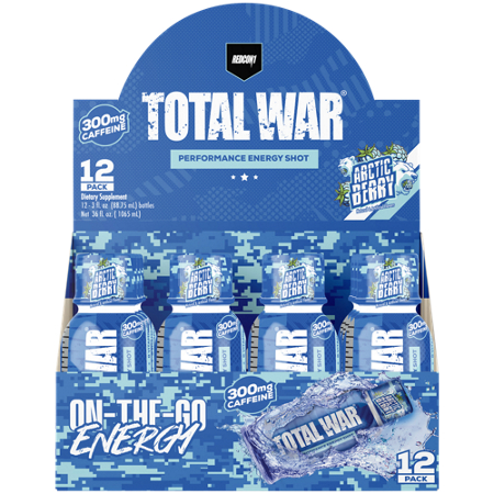 Total War Performance Energy Shot Arctic Berry box front
