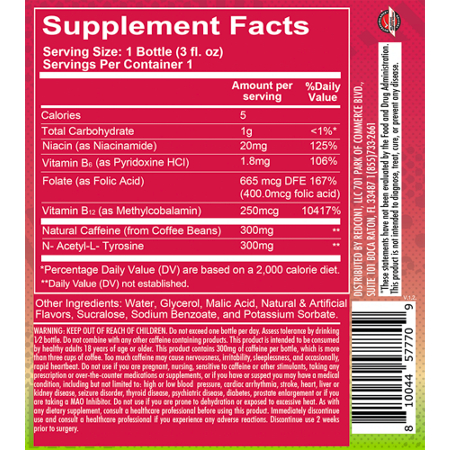 Label for RedCon1 Total War Shot Watermelon Invasion