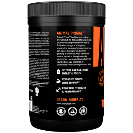 Universal Animal Pre-Workout Primal Wicked Peach view 5