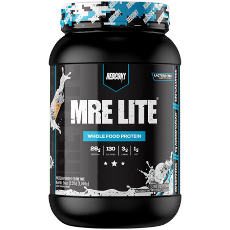 RedCon1 MRE Lite Protein Powder Container Front