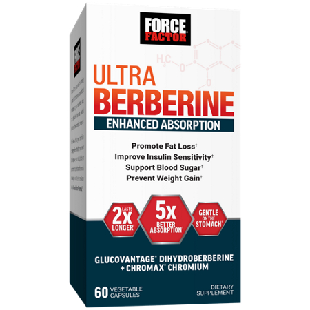Force Factor Ultra Berberine Vegetable Capsules box front