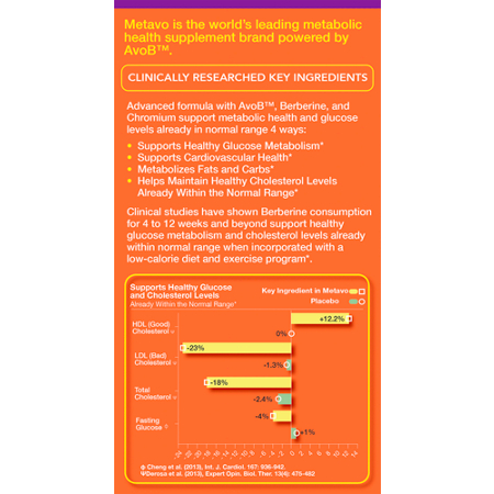 Metavo Advanced GLP-1 Glucose Metabolism Support capsule alternate view 4