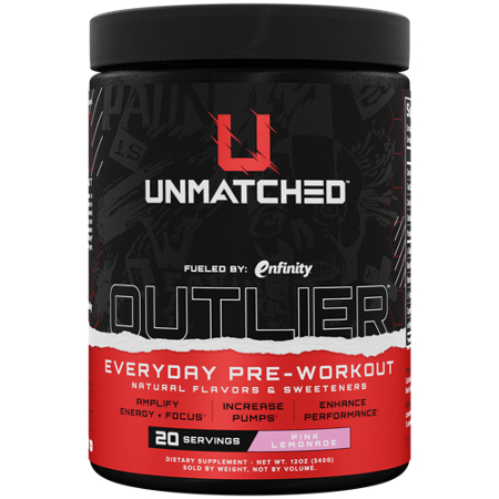 Unmatched Outlier Everyday Pre-Workout container front