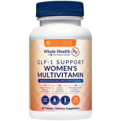 GLP-1 Support Women's Multivitamin - To Help Fill Nutritional Gaps (60 Tablets)