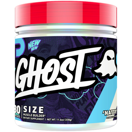 GHOST Size Creatine Muscle Builder Natty container front