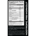 Supplement Facts for Bucked Up Mother Bucker Pre-Workout