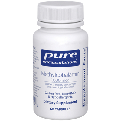 Methylcobalamin - Supports Energy Production & Neurological Health - 1,000 mcg (60 Capsules)