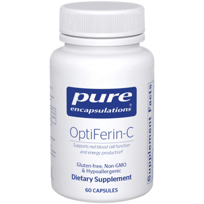 OptiFerin-C - Supports Red Blood Cell Function & Energy Production (60 Capsules)