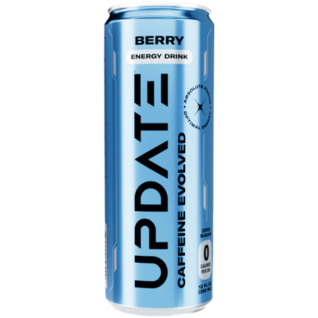 Update Energy Drink Berry can front