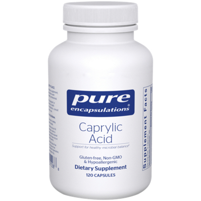 Caprylic Acid - Support for Healthy Microbial Balance (120 Capsules)
