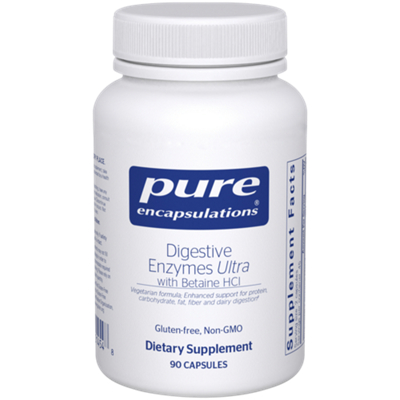 Digestive Enzymes Ultra with Betaine HCl (90 Capsules)