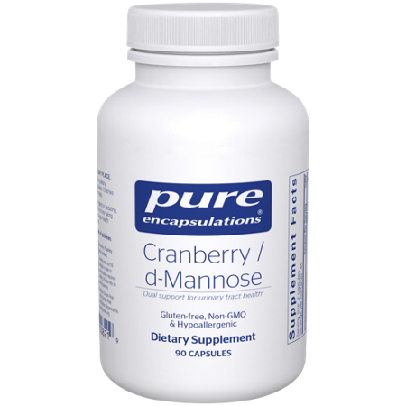 Pure Encapsulations Cranberry d-Mannose capsules front