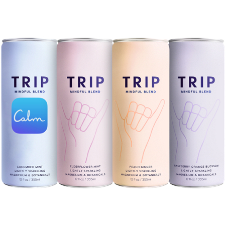 TRIP Sparkling Drink Lion's Mane and Magnesium assorted flavors view 4