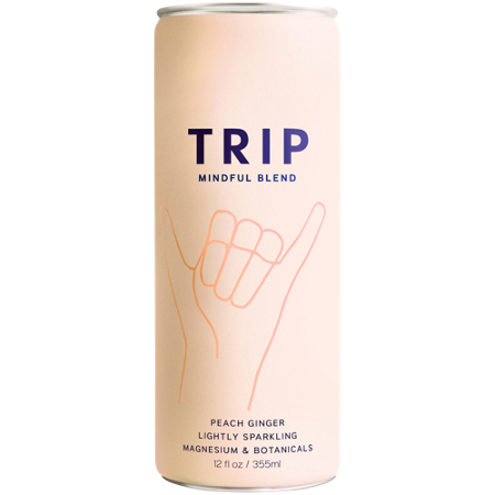 TRIP Sparkling Drink with Lions Mane and Magnesium can view 7
