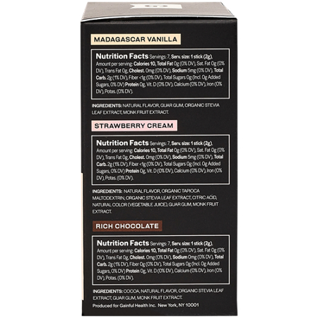 Gainful Neapolitan Flavor Boosts label