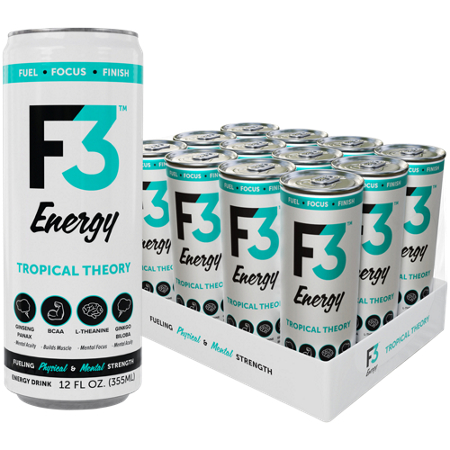 F3 Energy Tropical Theory energy drink cans view 4