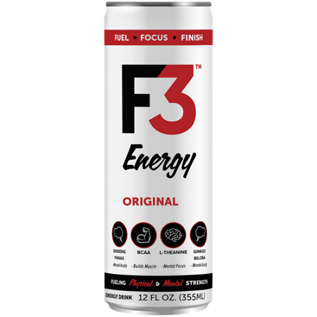 F3 Energy Drink Original can front