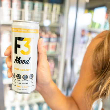 F3 Mood Drink Supports Mood and Sleep Pina Colada view 7