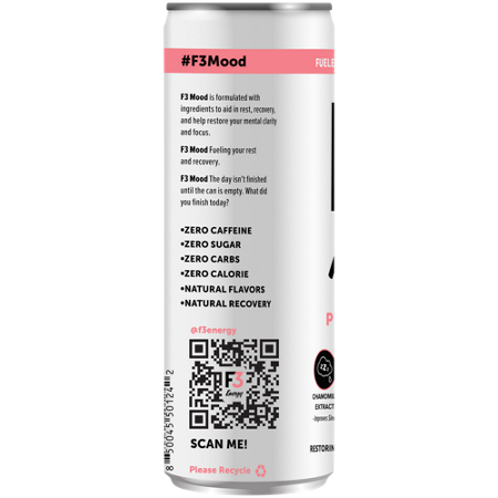 F3 Energy F3 Mood Drink Peach Paradise can view 5