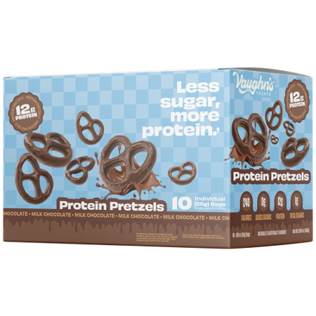 Vaughns Treats Protein Pretzels Milk Chocolate box view 4
