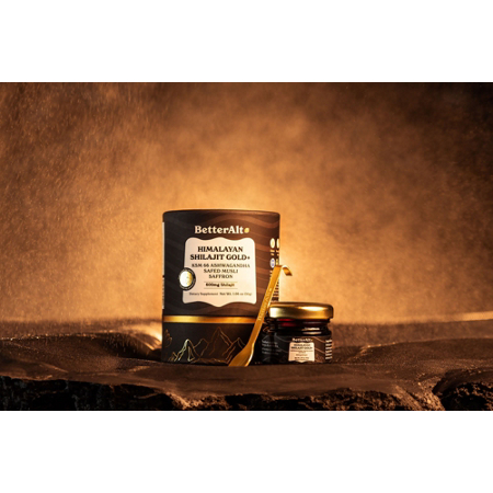 Himalayan Shilajit Gold with KSM 66 Ashwagandha and Saffron view 5