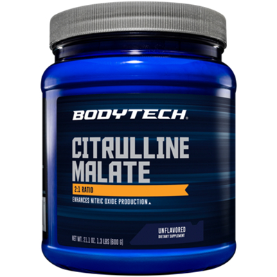 Citrulline Malate Powder – 2:1 Ratio – Enhances Nitric Oxide Production – Unflavored (21.1 oz./100 Servings)